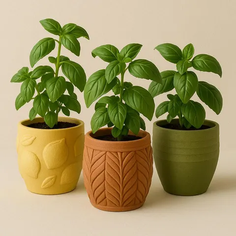 Vase 31 — 3D printed botanical vase