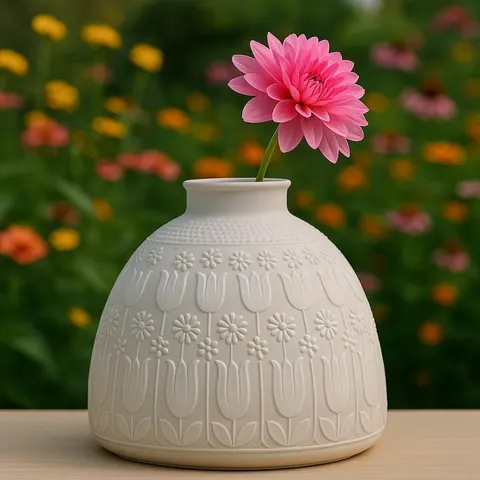 Vase 33 — 3D printed botanical vase