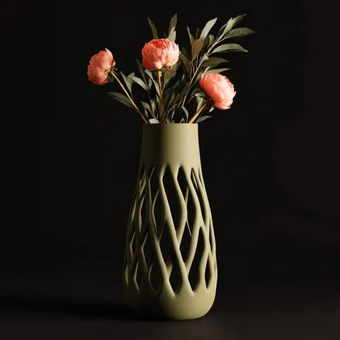 Vase 34 — 3D printed geometric vase