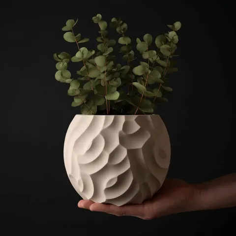 Vase 38 — 3D printed botanical vase