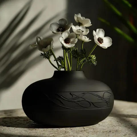 Vase 41 — 3D printed botanical vase