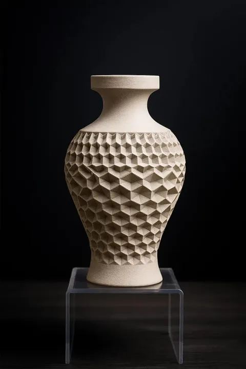 Vase 42 — 3D printed geometric vase