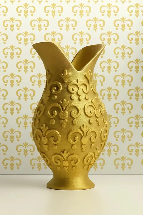Vase 47 — 3D printed botanical vase
