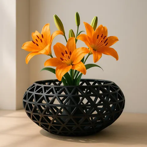 Vase 53 — 3D printed geometric vase