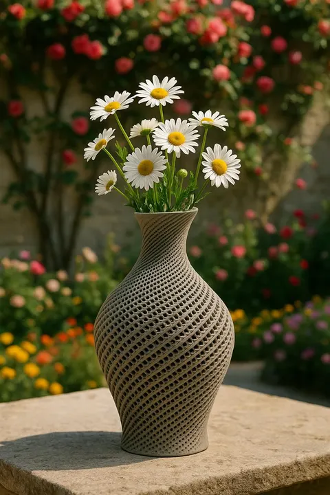 Vase 56 — 3D printed geometric vase