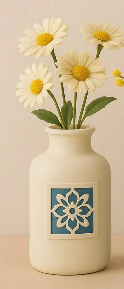 Vase 61 — 3D printed botanical vase