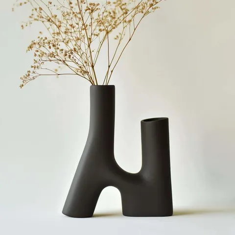 Vase Art 2 Output Version 2 — 3D printed botanical vase