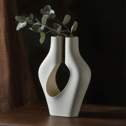 Vase Art 2 Outputs — 3D printed botanical vase