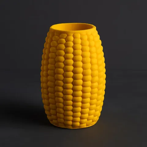 Vase Corn — 3D printed botanical vase