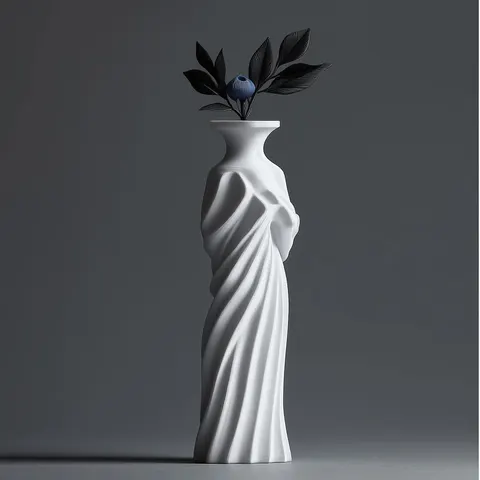 Vase Figure — 3D printed figural vase