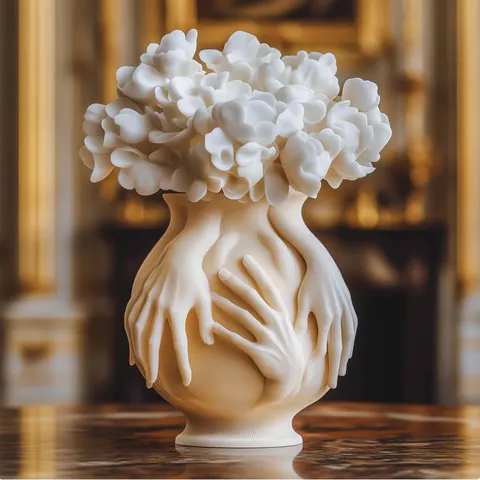 Vase Hand — 3D printed figural vase
