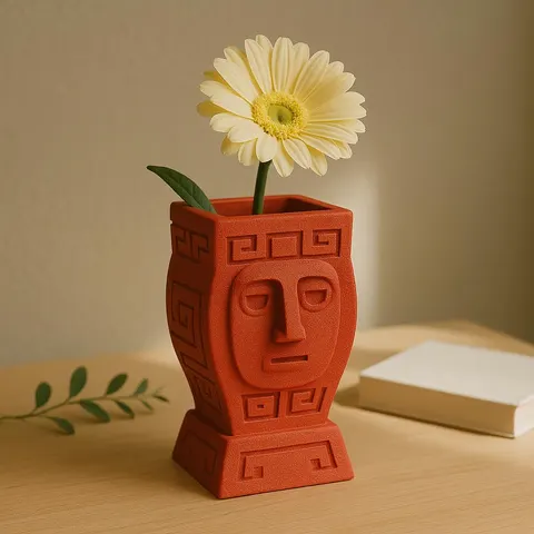 Vase Indica Buda 2 — 3D printed botanical vase