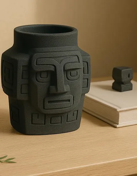 Vase Indica Buda 3 — 3D printed botanical vase