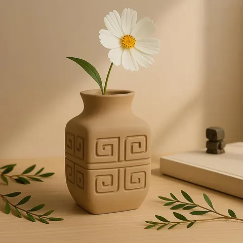 Vase Indica Buda 4 — 3D printed botanical vase