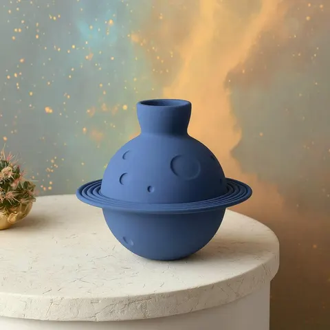 Vase Planet — 3D printed figural vase