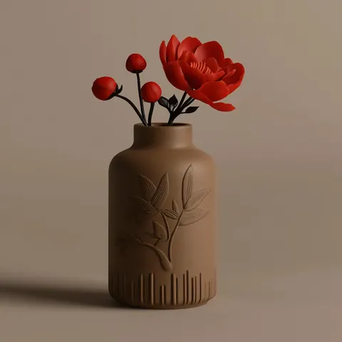 Vase Tree 2 — 3D printed botanical vase