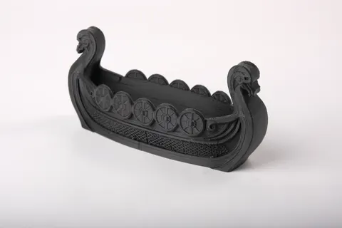 Viking Drakkar Organizer — 3D printed desk organizer