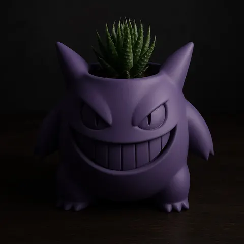 Villain Pot — 3D printed figural vase