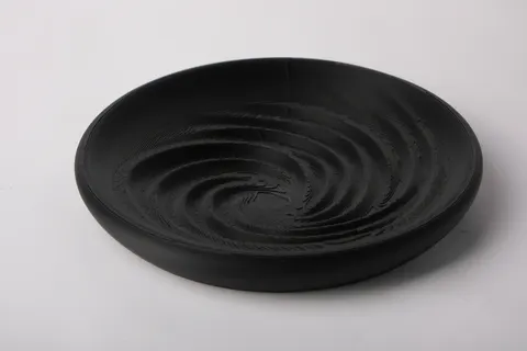 Vortex Ripple Dish — 3D printed minimalist organizer
