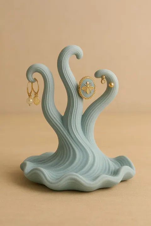 Waves 2 — 3D printed geometric vase
