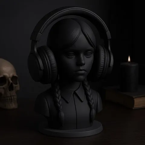 Wednesday Stand — 3D printed decor piece