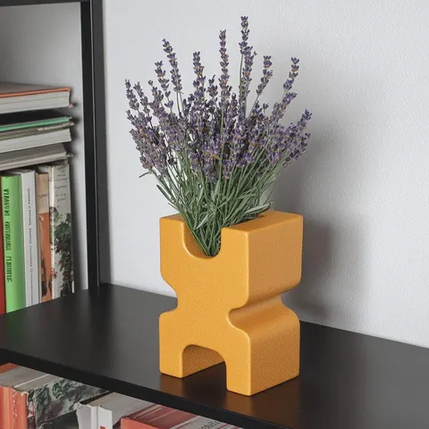 X — 3D printed geometric vase